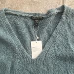 Eileen Fisher  Organic Cotton Blend Sweater in Blue Steel, Very Soft, Size 1X NEW Photo 8
