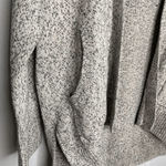 Madewell  Midland Long Sleeve Open Front Cardigan Sweater Small Gray Black Cotton Photo 7