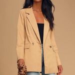 Charlie Holiday Dune Blazer Tan Photo 1