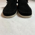 Minnetonka Women's Venice Suede Fringe Moccasin Booties Size 8 Boho Hippie Photo 1