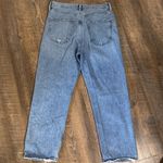 AGOLDE 90s Pinch Waist Ripped High Waist Straight Leg Jeans SZ 28 in Backdrop Photo 7