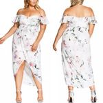 City Chic New! Trendy Plus Size Heartbreaker Floral Maxi Dress, size 22 Photo 1