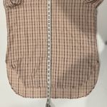 Calvin Klein Plaid Button-up Women's Over-sized Collard Shirt - Size L Photo 6