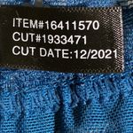 Torrid  Curvy Blue Satin Lace Strappy Longline Bra 3 Photo 5