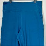 Lululemon athletica Teal Align High Rise Wide Leg Cropped Pant - Size 16 Photo 2