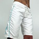 O'Neill Vintage Y2K O’Neill Women’s Long Boardshorts in White | Size S Photo 2