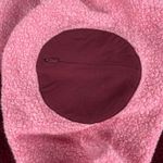 Outdoor Voices  Megafleece Maroon Pink Colorblock Gorpcore Zip Fleece Jacket XS Photo 3