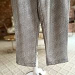 She & Sky Silver Grey Shimmer Anke Pants NWT 8 Photo 6