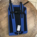 RAINS Rolltop Rucksack Backpack Wav Blue Waterproof 19”x12.6” x 4.3” NWT $140. Photo 3