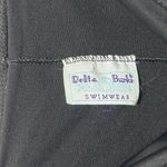 Delta‎ Burke Swimdress One Piece Skirted Bathing Suit 22/24W Black Retro Pin Up Size 22W Photo 6