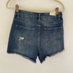 Ban Jara  Denim shorts loose fit super high rise juniors size 7/27 Distressed NWT Photo 8