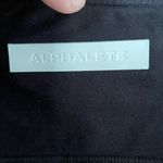 Alphalete Black Long Sleeve Top  cropped loose fitting workout top athletic wear Photo 4