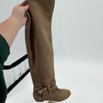BCBGeneration BCBG Generation Cristina taupe tan Buckle Tall Boots Suede Leather US 9 Photo 7