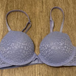 PINK - Victoria's Secret Victoria’s Secret PINK Wear Everywhere Lightly Lined Bra – Lavender Lace (32C) Photo 0