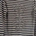 Obey  Grey Anchor & Snake Striped Sweatshirt Photo 2