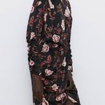 ZARA ✨  Rose Print Long Sleeve Dress✨ Photo 2