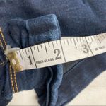 Refuge Women’s Denim Shorts Size 4 Faux front pockets dark wash Photo 2