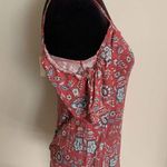 Aeropostale  Womens Size Small Pink Floral Cold Shoulder Short Sleeve Blouse NEW Photo 3