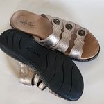 Clarks Laurianne Jade Sand Metallic Sandals Size 7½ Photo 7