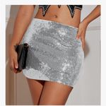 Amazon PINK Sequin Skirt Photo 0