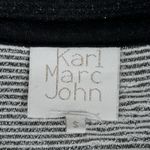 Karl‎ Marc John Shirt Womens Small Gray Sweatshirt Casual Neutral Minimalist Photo 4