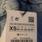 ZARA  NEW Denim Strapless Mini Dress Size XS Photo 12