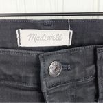 Madewell Tall 9" High-Rise Skinny Jeans in ISKO Stay Black Denim G1203 Size 26T Photo 5