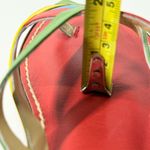 Bernardo  Multicolor Leather Thong Sandals Size 10 Slip On Flat Strappy Rainbow Photo 9