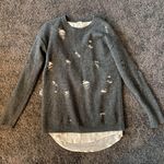 Boutique b+ab distressed oversized sweater Photo 0