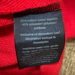 Tommy Hilfiger  Hoodie Sweatshirt Women’s XL Long Sleeve Full Zip Red Stripe Logo Photo 7