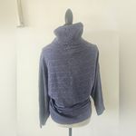 Joseph A . Vintage Wool Blend Turtleneck Cowl Neck Purple Sweater Size M Photo 2