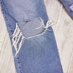 Hollister  distresses frayed light wash blue jeans denim cotton jeans sz 26/31 3r Photo 1