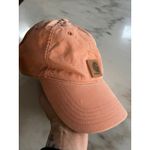 Carhartt  Womens Salmon Pink Adjustable Baseball Cap Hat Casual Everyday‎ Wear Photo 1