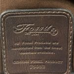 Fossil  large purse-soft brown weave-very nice, clean original Photo 1