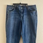Lane Bryant  Blue Straight Leg Jeans Classic Style Photo 2