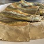 Echo silk scarf Gold Photo 3