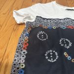 Sandro  LOVE Tie Front Graphic Floral T-Shirt Size 3 Photo 7