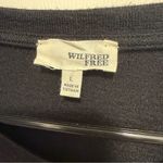 Wilfred Free  Aritzia Long Sleeve Open-Back Black Dress Size
Large Photo 2