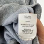 For Love & Lemons  Oversized Crewneck Grey Fleece Sweatshirt grey embroidered S Photo 7