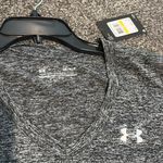 Under Armour Gray V-Neck Performance Tee Photo 1