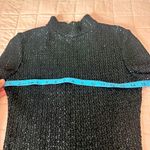 St. John  Knit Sequin‎ Floor-Length Gown - NWT Black Photo 7