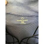 Moving Comfort  M/L Blue Pullover Athletic Tech Long Sleeve Shirt Pop Over Photo 3