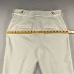Veronica Beard  Pants Womens Size 12 White Gamila Straight Leg Classic Trouser Photo 10