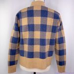 Madewell NWT Bayberry Cardigan Sweater in Buffalo Check, XXS, Kim Kardashian Photo 12
