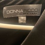 Donna Ricco  Elegant Black Dress Size 8 Photo 5