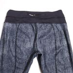 Lululemon Run Inspire Crop II Size 6 Burlap Texture Black Dune Gray Luxtreme Photo 4