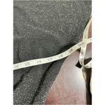 Donna Morgan Black Sparkle Metallic Knit Dolman Sleeve Midi Dress Size 12 Photo 10