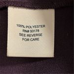 Philosophy Women's Long Sleeve Purple Knee Length Shift Dress Size L Photo 7