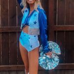 Dallas Cowboys Cheerleader Costume Blue Size M Photo 1