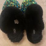 UGG multi-sparkle fur slip ons Photo 2
